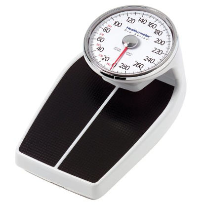 Picture of Floor Scale Health O Meter® Dial Display 400 lbs. Capacity Black / White Analog160LBS