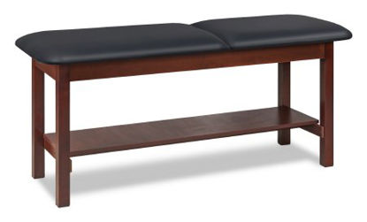 Picture of H-Brace Exam Table McKesson Fixed Height 400 lbs. Weight Capacity2064-BLKDCHRY