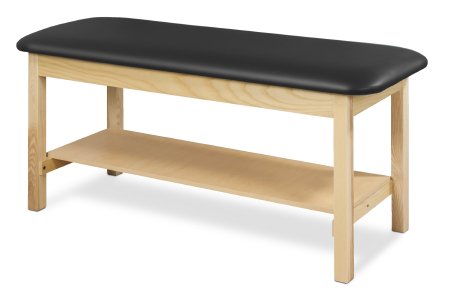Picture of H-Brace Exam Table McKesson Fixed Height 400 lbs. Weight Capacity2063F-BLKNAT