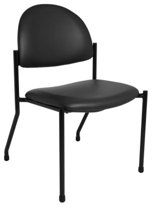 Picture of Side Chair McKesson Burgundy Without Arms Poly-Foam Upholstered81-1250-04