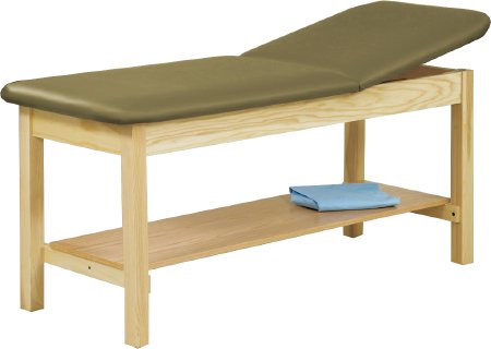 Picture of H-Brace Exam Table McKesson Fixed Height 400 lbs. Weight Capacity2064-WDGWDNAT