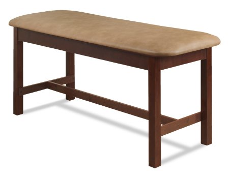 Picture of H-Brace Exam Table McKesson Fixed Height 400 lbs. Weight Capacity2060F-DTANDCHRY