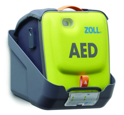 Picture of Wall Bracket ILCOR AED symbol For Holding the Zoll AED 3 and Carry Case8000-001266
