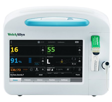 Picture of Patient Monitor Connex® Spot Check and Vital Signs Monitoring NIBP, Pulse Rate, SpO2, Temperature AC Power / Battery Operated68NXTX-B