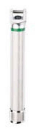 Picture of Laryngoscope Handle Welch Allyn® Greenline FiberOptic 2.5 Volt Small Penlight Handle60814