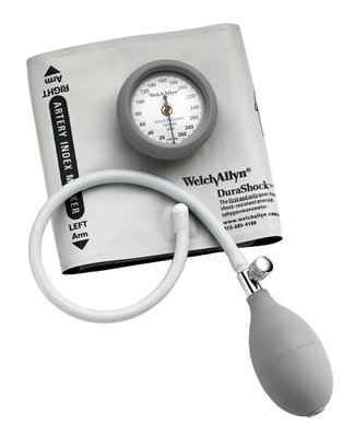 Picture of Aneroid Sphygmomanometer with Cuff DaraShock 2-Tube Pocket Size Hand Held Adult Large CuffDS44-12CB
