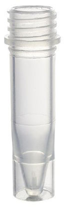 Picture of Micrewtube® Microcentrifuge Tube Skirted Bottom Plain 12.8 X 44 mm 1.5 mL Without Color Coding Screw Cap Polypropylene TubeT341-4TLST