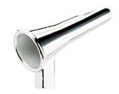 Picture of Anoscope Chrome Plated Brass 19 mm Diameter Cut-Out Style Without Light Silver38619