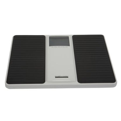 Picture of Floor Scale Health O Meter® Digital LCD Display 550 lbs. / 250 kg Weight Capacity Black / White AC Adapter / Battery Operated880KL