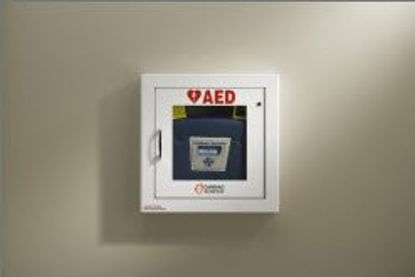 Picture of AED Cabinet Wall-mounted, with Audible Alarm Designed to fit all Cardiac Science AED models50-00395-20