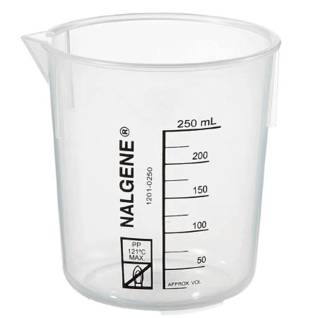 Picture of Laboratory Beaker Nalgene™ Griffin Low-Form Polypropylene 250 mL (8 oz.)1201-0250