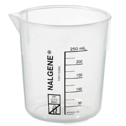 Picture of Laboratory Beaker Nalgene™ Griffin Low-Form Polypropylene 250 mL (8 oz.)1201-0250