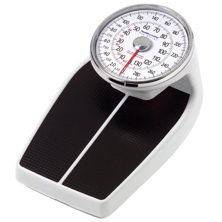 Picture of Floor Scale Health O Meter® Dial Display 400 lb/ 180 kg Capacity Black / White Analog160KL