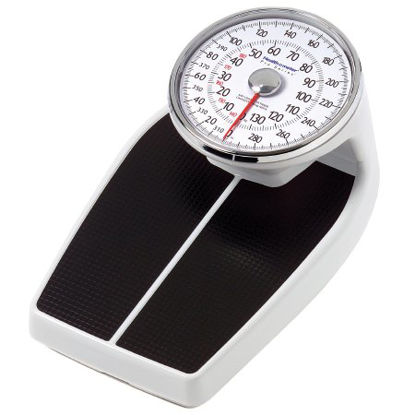 Picture of Floor Scale Health O Meter® Dial Display 400 lb/ 180 kg Capacity Black / White Analog160KL