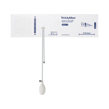 Picture of Blood Pressure Cuff and Bulb FlexiPort® Adult Arm Size 11 Cuff 25 - 34 cm Cloth Fabric CuffSOFT-11-2BV