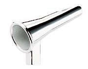 Picture of Anoscope Chrome Plated Brass 22 mm Diameter Cut-Out Style Without Light Silver38622