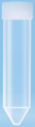 Picture of Centrifuge Tube Conical Bottom Plain 25 X 107 mm 30 mL Without Color Coding Screw Cap Polypropylene Tube60.545