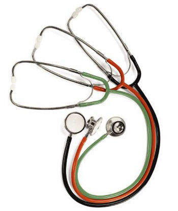 Picture of Classic Stethoscope Professional Series Red 1-Tube 24 Inch Tube Double-Sided Chestpiece5079-74