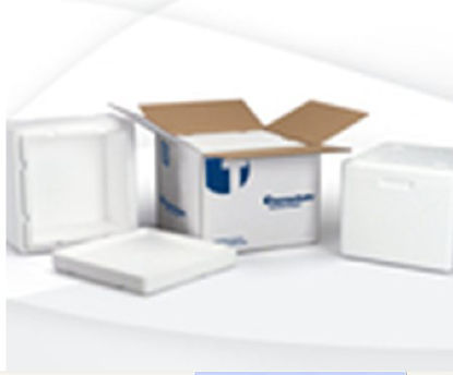 Picture of Insulated Shipper Thermosafe® 19-3/8 X 12-3/8 X 12-1/3 Inch Inner, 22-3/8 X 15-3/8 X 13-1/8 Inch Outer175LB4