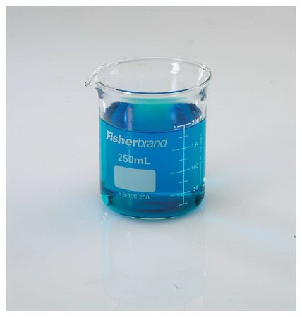 Picture of Laboratory Beaker Fisherbrand™ Griffin Low-Form Borosilicate Glass 250 mL (8 oz.)FB100250