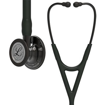 Picture of Cardiology Stethoscope 3M™ Littmann® Cardiology IV™ Black 1-Tube 22 Inch Tube Double-Sided Chestpiece6162