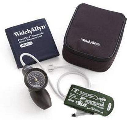 Picture of Aneroid Sphygmomanometer Plus 2 Cuffs Tycos® 1-Tube Handheld Small Adult / Child Multi Cuff PackDS58-ST