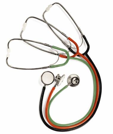 Picture of Classic Stethoscope Professional Series Blue 1-Tube 24 Inch Tube Double-Sided Chestpiece5079-76