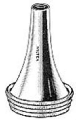 Picture of Ear Speculum Tip Round Tip Size 7 Stainless Steel 7 mm Reusable19-48-E