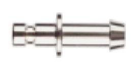 Picture of Replacement Connector Male Bayonet X 5/32 Inch Barbed, Metal For use with HP / Philips, Siemens, Spacelabs, Criticare, IVAC / Alaris 4415 and Datascope Accutorr Plus and Passport 2 Monitors,5082-179