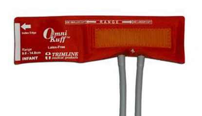 Picture of Blood Pressure Cuff and Bulb Omni-Kuff® Infant Arm Small Cuff 8 - 30 cm Nylon Cuff1606