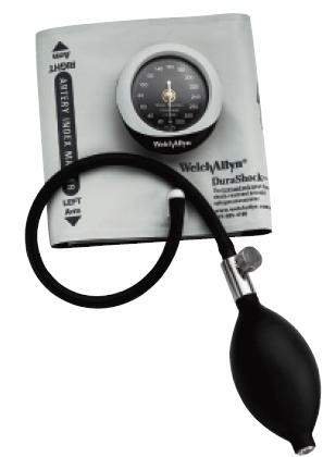 Picture of Aneroid Sphygmomanometer Plus 4 Cuffs DuraShock® 1-Tube Pocket Size Hand Held Small Adult / Child Multi Cuff PackDS45-MC