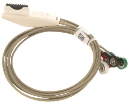 Picture of Patient Cable Welch Allyn 4 Wires with Snap Connectors For use with ECG System9293-034-50