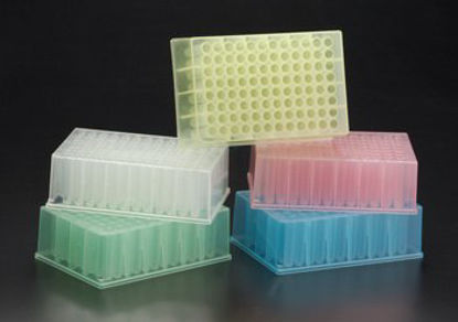 Picture of 96-Well Microplate Bioblock™ Round Bottom / Deep Well 1.2 mL NaturalT110-5
