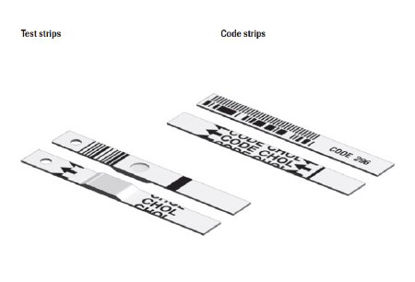 Picture of Blood Glucose and Cholesterol Meter Accutrend® Plus 12 Second Glucose, 3 Minute Cholesterol Results Stores Up To 1000 Results Test Strip Coding05513669001
