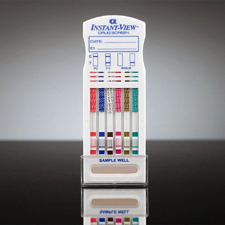 Picture of Drugs of Abuse Test Instant-view® 5-Drug Panel AMP, BAR, BZO, MTD, OXY Urine Sample 25 Tests03-5050