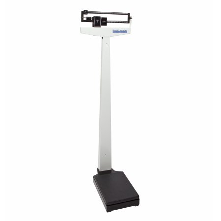 Picture of Column Scale with Height Rod Health O Meter® Balance Beam Display 390 lbs. Capacity Black / White Analog400KL