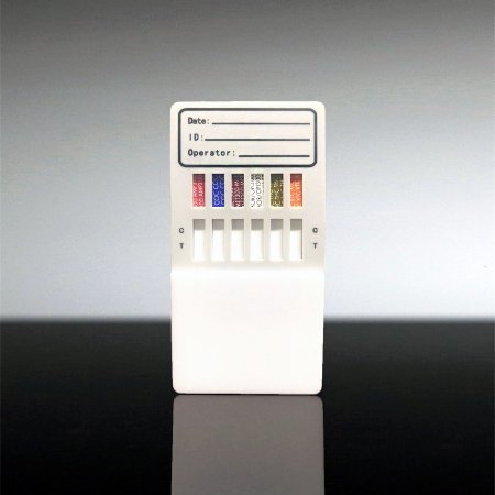 Picture of Drugs of Abuse Test Instant-view® 10-Drug Panel AMP, BAR, BUP, BZO, COC, mAMP/MET, MOP / OPI300, MTD, OXY, THC Urine Sample 25 Tests03-6933