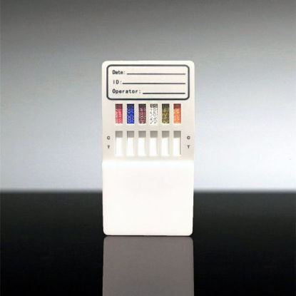 Picture of Drugs of Abuse Test Instant-view® 10-Drug Panel AMP, BAR, BUP, BZO, COC, mAMP/MET, MOP / OPI300, MTD, OXY, THC Urine Sample 25 Tests03-6933
