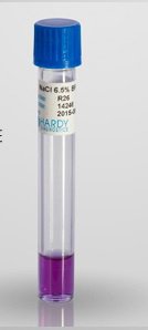 Picture of Prepared Media NaCl 6.5% Broth with Indicator Tube FormatR26