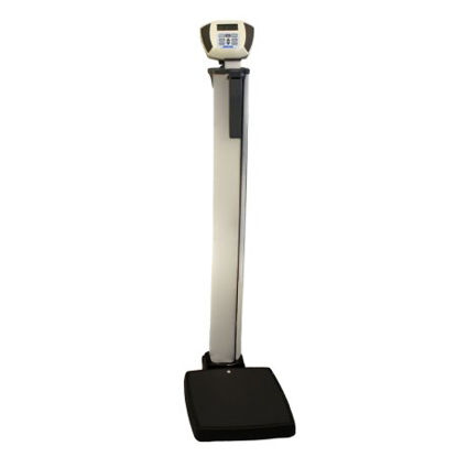 Picture of Column Scale with Height Rod Health O Meter® Digital Display 600 lbs. / 272 kg Capacity AC Adapter / Battery Operated600KL-BT