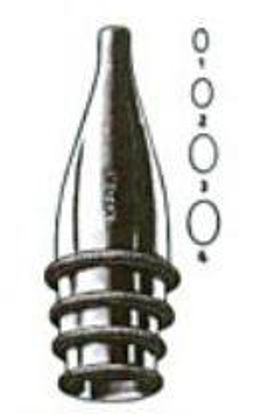 Picture of Ear Speculum Tip Oval Tip Size 3 Chrome Plated 5 mm Reusable19-18