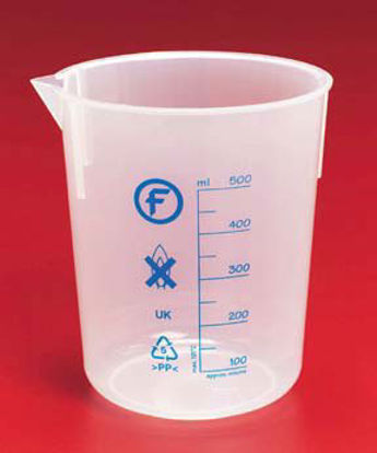 Picture of Graduated Beaker Fisherbrand™ Polypropylene 1,000 mL (32 oz.)0259132