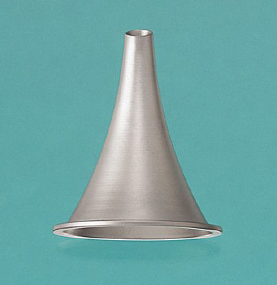 Picture of Ear Speculum Tip Oval, Oblique End Size 9 Stainless Steel 8.5 mm Reusable19-50-9