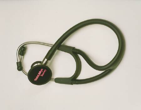 Picture of Cardiology Stethoscope Harvey™ Elite® Green 1-Tube 17 Inch Tube Double-Sided Chestpiece5079-284
