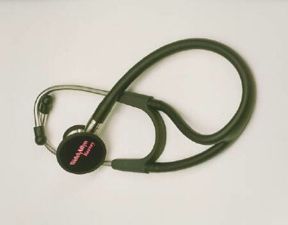 Picture of Cardiology Stethoscope Harvey™ Elite® Green 1-Tube 17 Inch Tube Double-Sided Chestpiece5079-284