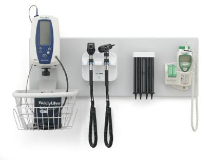 Picture of Integrated Wall System Green Series™ 777 GS 777 Wall Transformer, Coaxial Ophthalmoscope, Diagnostic MacroView™ Otoscope, Wall Mounting Bracket77794-MSPOT