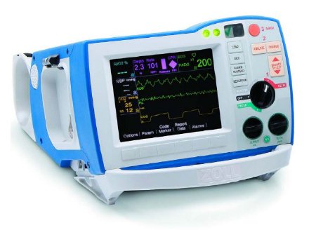 Picture of Refurbished Defibrillator ZOLL R Series Electrodes10320001001130012