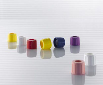 Picture of Tube Closure PET Snap Cap Royal Blue 13 mm For Recapping 13 mm Tube NonSterile371519