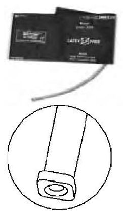 Picture of Blood Pressure Cuff Bainbridge® Adult Thigh Size 13 Cuff 40 - 55 cm Nylon Cuff1950S