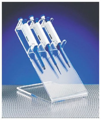 Picture of Pipette Stand Fisherbrand™ Clear Acrylic, 3-Place, 6 X 8 X 12 Inch066674